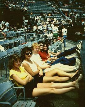 seats behind visitors dugout